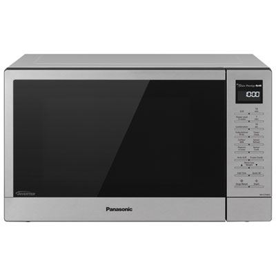 Image of Panasonic Genius 1.1 Cu. Ft. Convection Inverter Microwave/Broil Oven (NNGT69KSC) - Silver