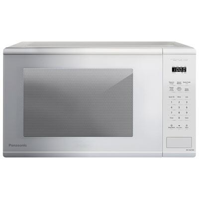 Panasonic Genius 1.3 Cu. Ft. Microwave (NNSG676WC) - White