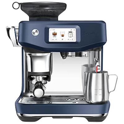 Breville Barista Touch Impress Espresso Machine w/ Frother & Coffee Grinder - Damson Blue I thought I wasn’t going to like the blue color, but I love it