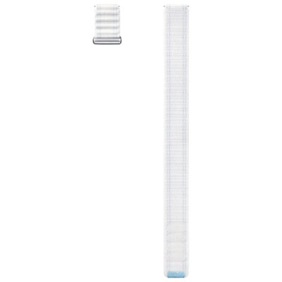 Bracelet En Tissu Ajustable De Samsung Pour Montre Galaxy Watch - Moyen/grand - Blanc Bleu