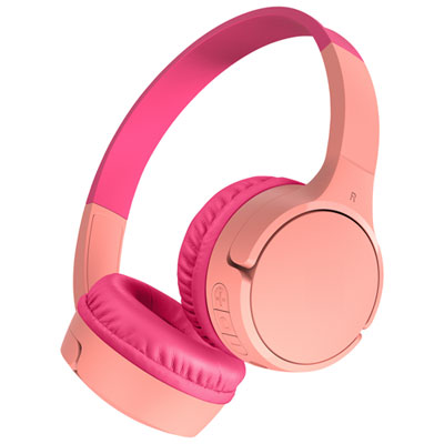 Belkin SoundForm Mini Kids On-Ear Bluetooth Headphones - Pink These Belkin - On-Ear Wireless Headphones for Kids are very well designed