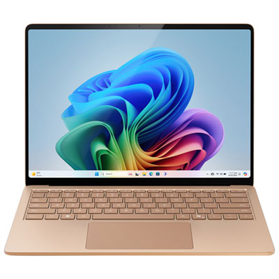 "Microsoft Surface Laptop 13.8"" Touchscreen Copilot+ PC Laptop - Snapdragon - 16GB LPDDR5x - 512GB SSD - Windows 11 Home - Dune - Bilingual"