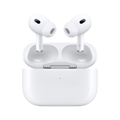 Open Box - Apple AirPods Pro (2nd generation) NC True Wireless Earbuds with USB-C MagSafe Charging Case