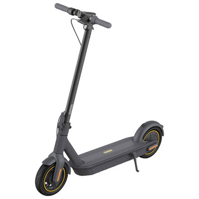 Open Box - Segway Ninebot G30P MAX Adult Electric Scooter (350W Motor/ 65km Range/ 30km/h Top Speed) - Dark Grey Nice Scooter