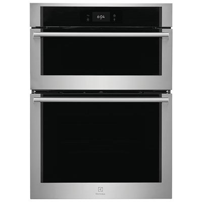 Electrolux 30" 5.3 Cu. Ft. Double Steam Electric Wall Oven (ECWM3012AS) - Stainless Steel Home Run Wall Oven