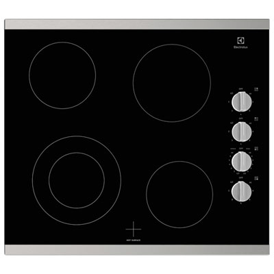 Image of Electrolux 24   4-Element Electric Cooktop (ECCE242CAS) - Stainless Steel