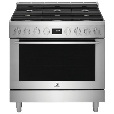 Electrolux 36" 4.4 Cu. Ft. Free-Standing True Convection Dual-Fuel Range (ECFD3668AS) - Stainless I cannot wait until Thanksgiving dinner to put this thing through the real paces