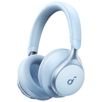 Soundcore by Anker Space One Over-Ear Sound Isolating Bluetooth Headphones - Sky Blue