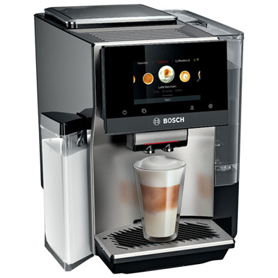 Bosch VeroCafe 800 Series Automatic Espresso Machine With Milk Frother - Only at Best Buy My only complaint is that low fat uht milk is recommended