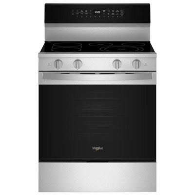 Whirlpool 30" 5.3 Cu. Ft. True Convection Electric Range (YWFES7530RZ) - Fingerprint Resistant Stainless Great product ! So easy to clean the top