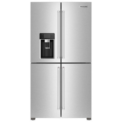 KitchenAid 36" 19.2 Cu. Ft. French Door Refrigerator (KRQC736RPS) - Stainless Steel Love