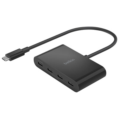 Belkin 4-in-1 USB-C Hub with Power Delivery (AVC018BTBK) Best of the best love it