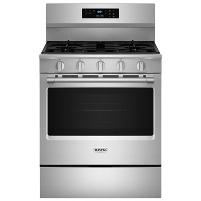 Maytag 30" 5.0 Cu. Ft. Fan Convection 5-Burner Freestanding Gas Air Fry Range (MFGS6030RZ) - Stainless Steel I love, love, love my new stove