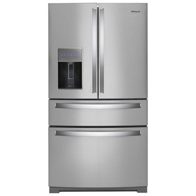 Whirlpool 36" 26 Cu. Ft. French Door Refrigerator (WRMF7736PZ) - Stainless Steel I love my refrigerator!! Very spacious! And it fits perfectly in my apartment