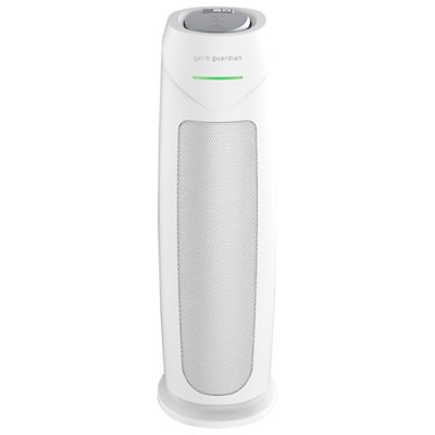 GermGuardian AC4880W Intelligent 22" Tower Air Purifier with HEPA Pure Filter - White This product works great
