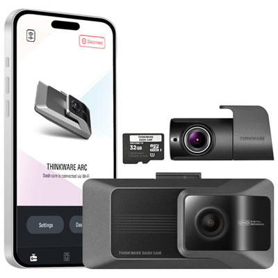 Thinkware ARC 2K QHD Dash Cam with Rear View Camera & GPS Product: great, service: excellent