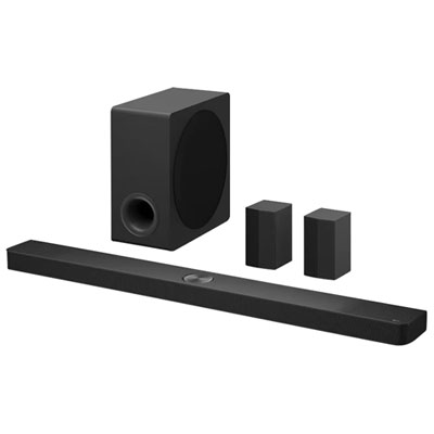 LG S90TR 670-Watt 7.1.3 Channel Sound Bar with Wireless Subwoofer & Rear Speakers