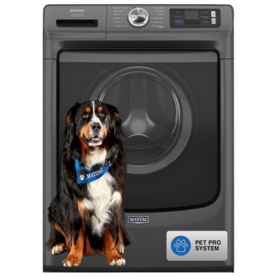 Laveuse À Vapeur À Chargement Frontal Haute Efficacité 5,8 Pi³ Pet Pro De Maytag (Mfw7020Ru) - Noir Volcan Great Features