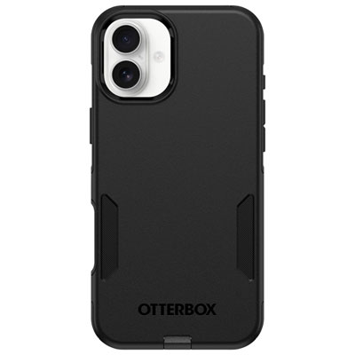 OtterBox Commuter Fitted Hard Shell Case with MagSafe for iPhone 16 Plus - Black