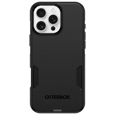 OtterBox Commuter Fitted Hard Shell Case with MagSafe for iPhone 16 Pro Max - Black IN LOVE