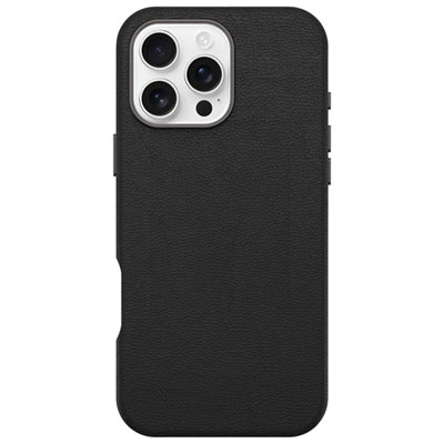 Étui Rigide Ajusté En Cuir De Cactus Symmetry D'otterbox Avec Magsafe Pour Iphone 16 Pro Max - Noir Cendré Slim case but great protection