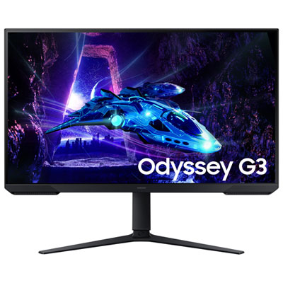 Samsung 24" FHD 180Hz 1ms VA LED FreeSync Gaming Monitor (LS24DG302ENXZA) - Black Gaming monitor