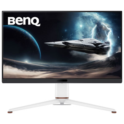 BenQ 32" 4K Ultra HD 144Hz 1ms GTG IPS LED FreeSync Gaming Monitor (EX321UX) - White Everythings is great