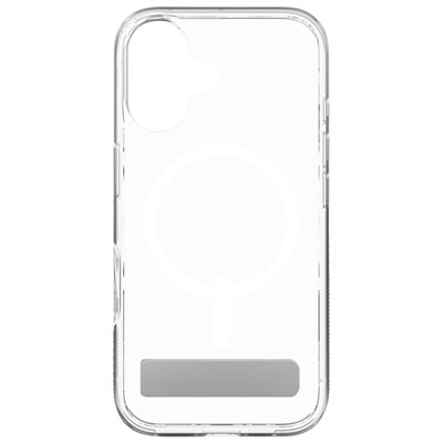 ZAGG Crystal Palace Snap Fitted Hard Shell Case with MagSafe for iPhone 16 - Clear