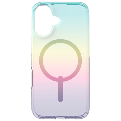 ZAGG Milan Snap Fitted Hard Shell Case with MagSafe for iPhone 16 - Iridescent Great Protection for my iPhone
