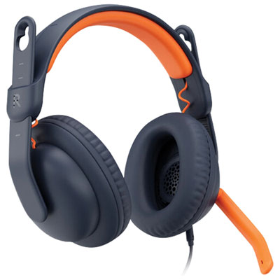 Casque D'écoute Avec Fil Zone Learn De Logitech - Bleu Classique