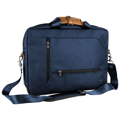 Sac En Tissu Recyclé Annex Messenger De Pkg Pour Portable De 16 Po - Bleu Marine