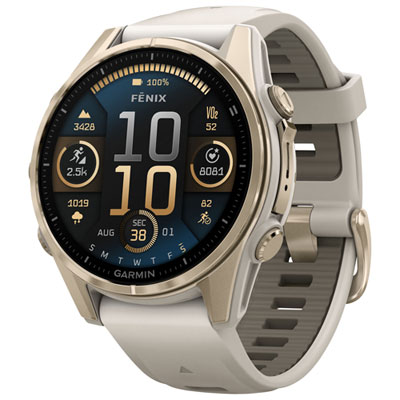 Garmin fēnix 8 43mm Sapphire AMOLED Bluetooth Multisport Smartwatch - Whitestone/Silver I LOVE my new watch! It has so much cool info