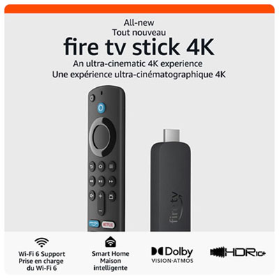 Amazon Fire TV Stick 4K (2024) Media Streamer with Alexa Voice