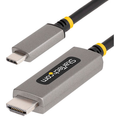 Câble Adaptateur Usb-C À Hdmi De 2 M (6,6 Pi) De Startech (135B-Usbc-Hdmi212M) - Gris Cosmique