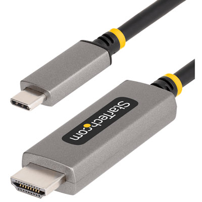 Câble Adaptateur Usb-C À Hdmi De 3 M (10 Pi) De Startech (136B-Usbc-Hdmi213M) - Gris Cosmique