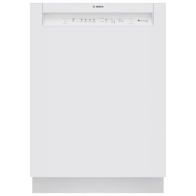 "Open Box - Bosch 24"" 50dB Built-In Dishwasher (SHE3AEM2N) - White - Scratch & Dent"