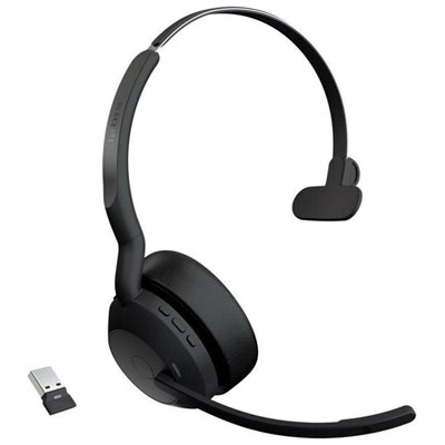 Boîte Ouverte - Casque Sans Fil À Suppression Du Bruit Evolve2 55 Avec Micro De Jabra - Noir - (25599-889-999-01)