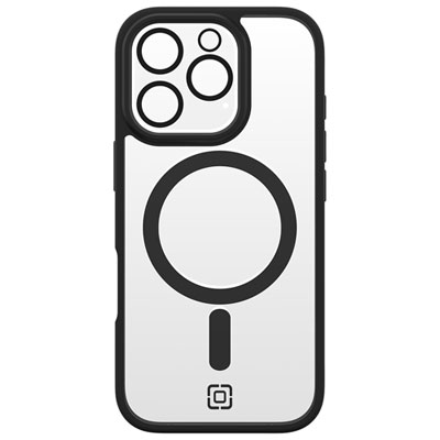 Étui Rigide Ajusté Velocity+ D'incipio Avec Magsafe Pour Iphone 16 Pro - Transparent/noir