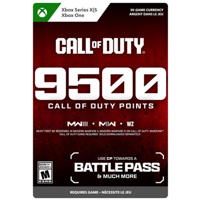Call of Duty - 9500 Call of Duty Points (XBOX Series X|S / XBOX One) - Digital Download