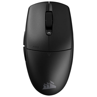 Corsair M55 24000 DPI Wireless Optical Gaming Mouse - Black - Only at Best Buy Best mouse