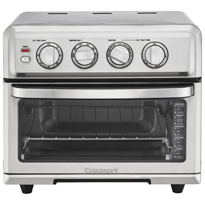 Cuisinart AirFryer Toaster Oven with Bonus Air Frying Basket - 0.6 Cu. Ft./17L - Stainless Steel - Only at Best Buy Love it!  I love my time and energy saving Cuisinart AriFryer Toaster Oven with Grill!  