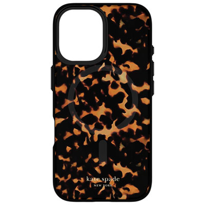 Étui En Plastique Rigide De Kate Spade New York Avec Magsafe Pour Iphone 16 - Écaille De Tortue