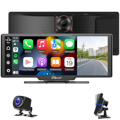 "Open Box - Ottocast 10"" Wireless CarPlay & Android Auto Car Display Screen"