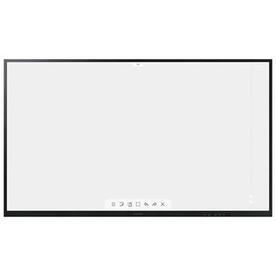 "Open Box - Samsung Flip 3 75"" 4K UHD Tizen 6.0 Digital Flipchart (LH75WMAWLGCXZC) - English"