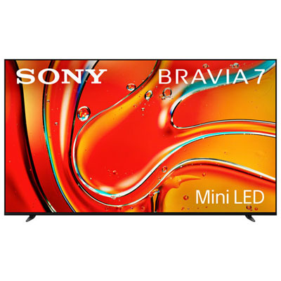 "Open Box - Sony Bravia 7 85"" XR70 Series 4K UHD HDR Mini LED QLED Smart Google TV (K85XR70B) - 2024"