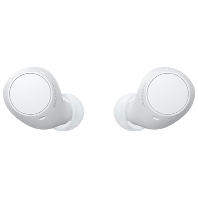 Sony WF-C510 In-Ear True Wireless Earbuds - White Everything can be controlled/customized