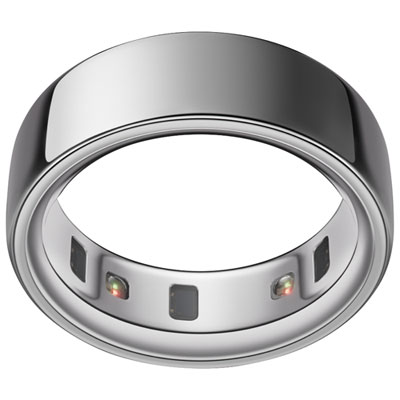 Anneau Intelligent De Sommeil Et De Mise En Forme Ring 4 D'oura - Argenté - Taille 11