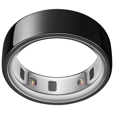 Oura Ring 4 Sleep & Fitness Smart Ring - Black - Size 13