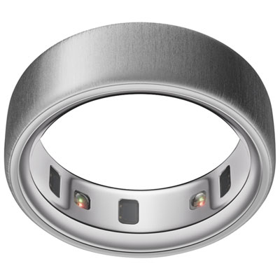 Oura Ring 4 Sleep & Fitness Smart Ring - Brushed Silver - Size 6 Love my Oura! And ordering from Best Buy was easy and quick