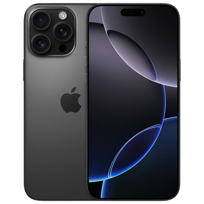 Apple iPhone 16 Pro Max 512GB - Black Titanium - Unlocked